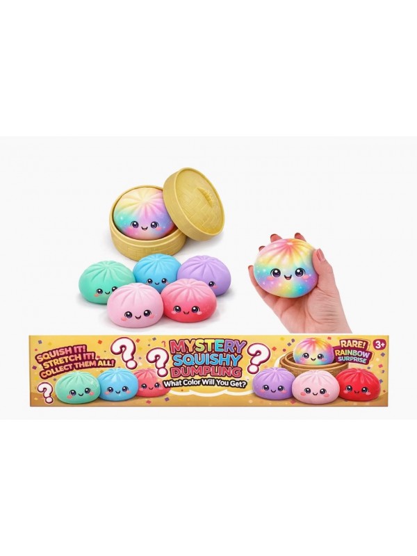 Squishy Dumpling/Мек китайски хляб/Мистериозни скуишита