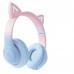 Детски слушалки коте модел 2024/Bluethoot headphones cat 2024