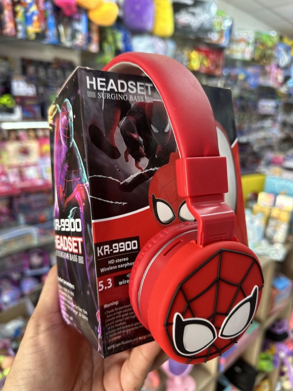 Детски безжични слушалки Спайдърмен/Spiderman headset