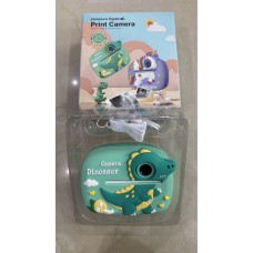 Детски фотоапарат с принтер динозавър , еднорог/Children camera print