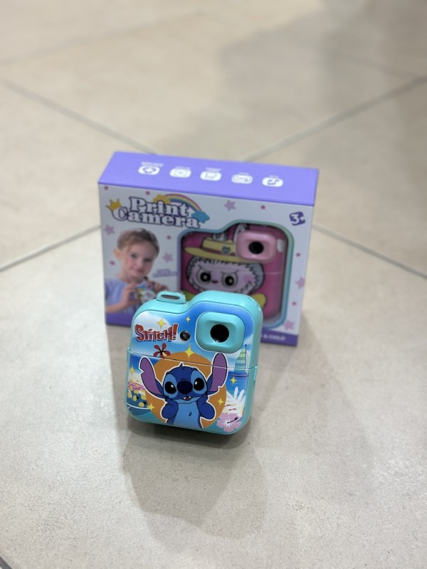 Детски фотоапарат с моментален печат Стич,Лабубу/Camera moment print Stitch,Labubu Детски фотоапарат с моментален печат Стич,Лабубу/Camera moment print Stitch,Labubu