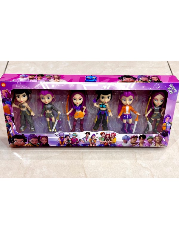 K pop demon hunters 6 фигурки/KPop demon huntrs K pop demon hunters 6 фигурки/KPop demon huntrs