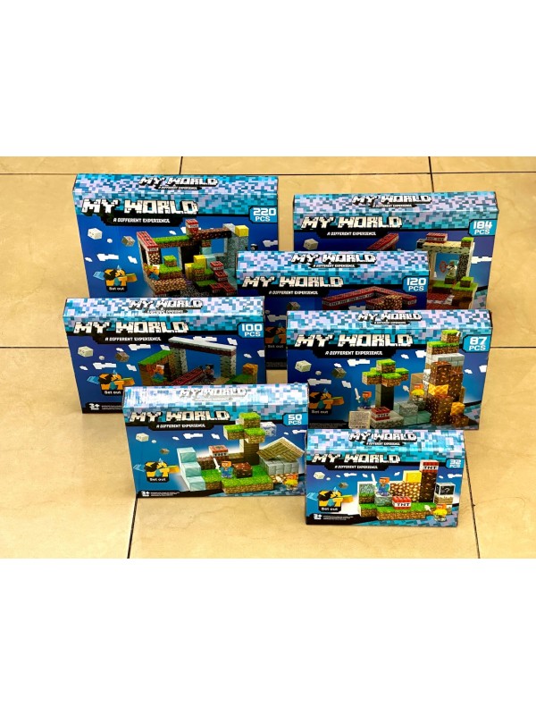 Майнкрафт магнитни блокчета/Minecraft Magnetic Blocks