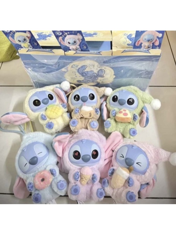Labubu stitch плюшена играчка/Лабубу Стич плюшена играчка